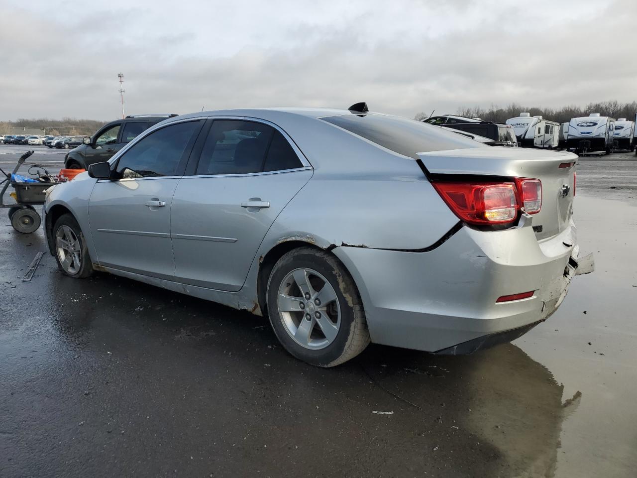 2013 Chevrolet Malibu VIN 1G11B5SA2DF254967 Copart auction photo, front end / rear end damage thumbnail 2
