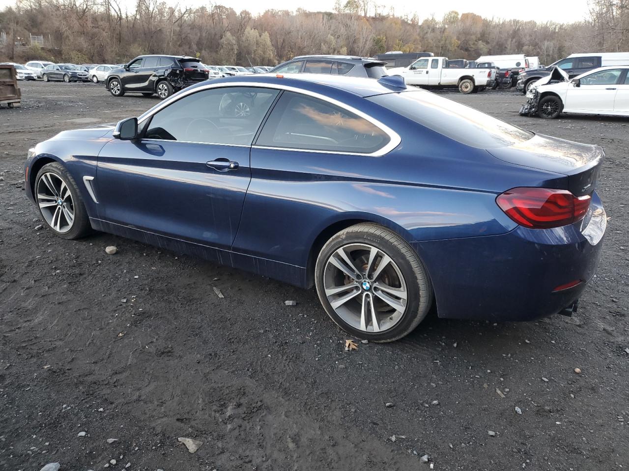 2020 BMW 4er VIN WBA4W5C05LAE51478 Copart auction photo, minor dent/scratches damage thumbnail 2