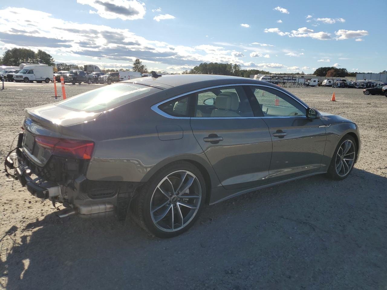 2024 Audi A5 VIN WAUFACF51RA065603 Copart auction photo, rear end damage thumbnail 3
