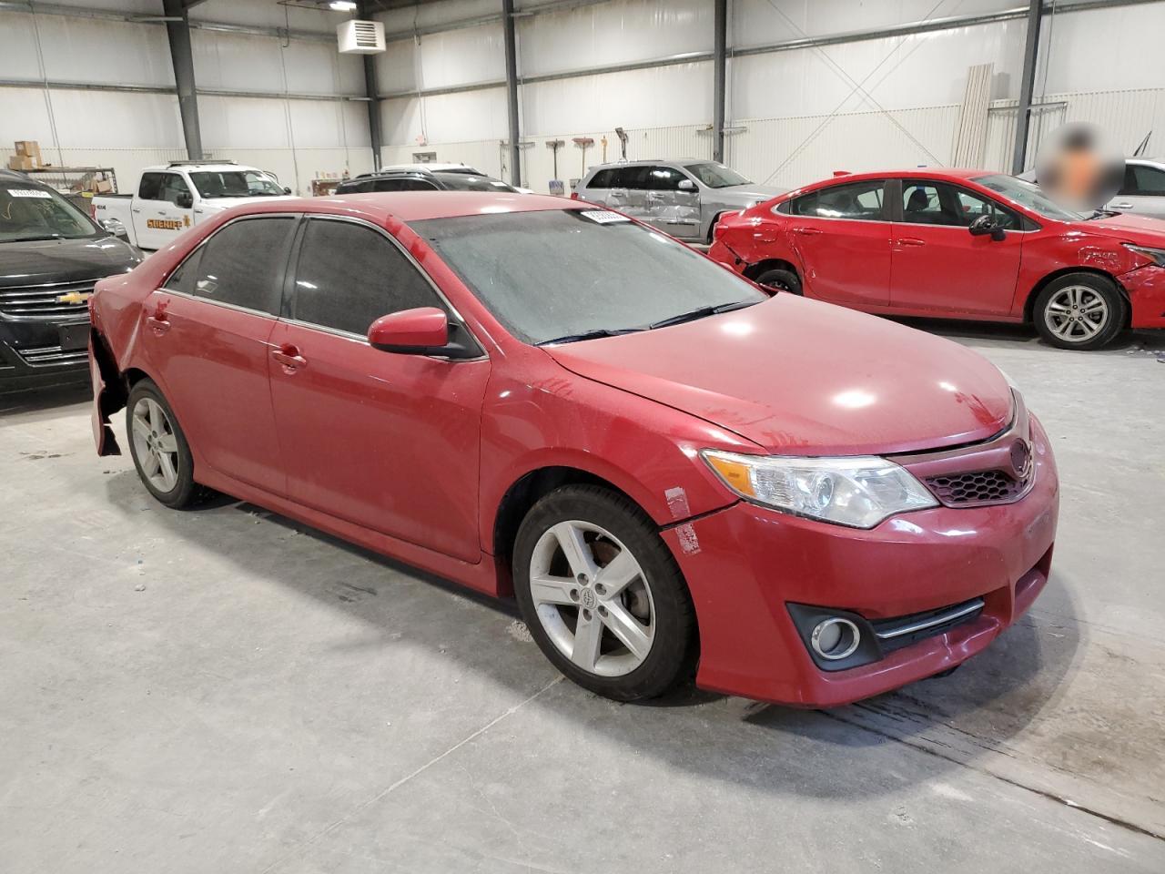 2013 Toyota Camry VIN 4T1BF1FK1DU700240 Copart auction photo, rear end / front end damage thumbnail 4