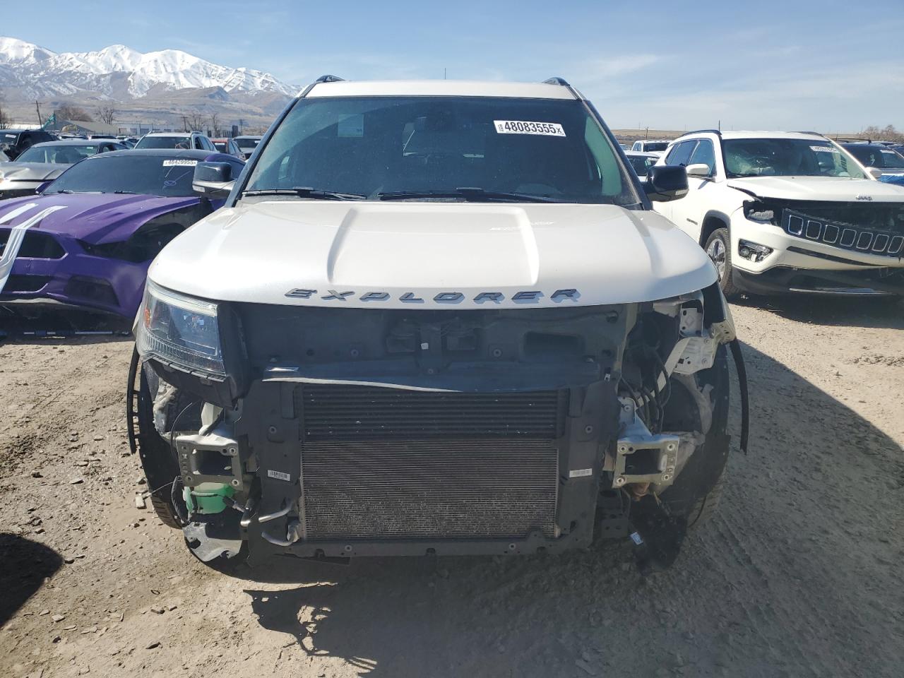 2018 Ford Explorer VIN 1FM5K8GTXJGC27618 Copart auction photo, front end damage thumbnail 5