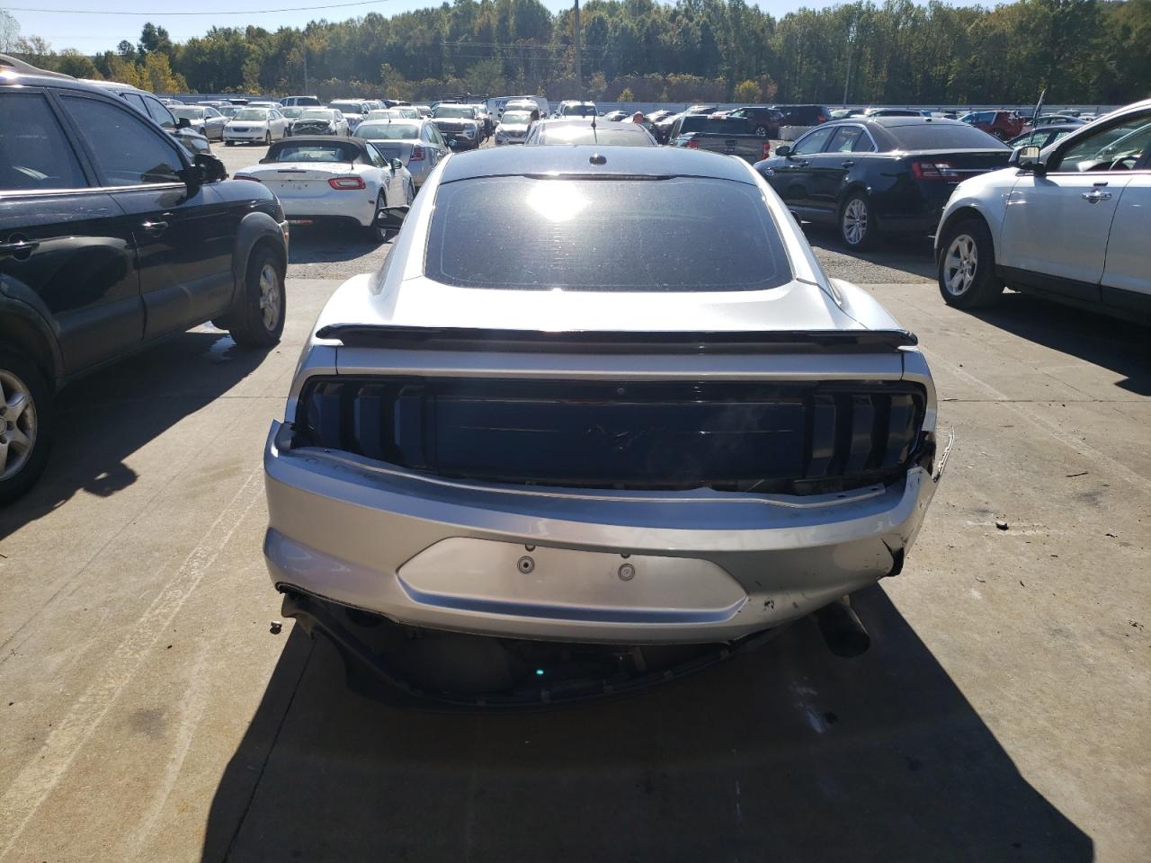 2019 Ford Mustang VIN 1FA6P8TH5K5147867 Copart auction photo, rear end damage thumbnail 6