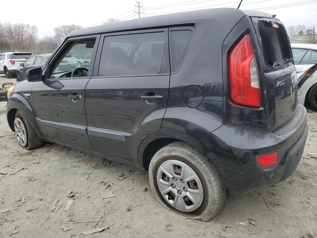 2012 KIA Soul VIN KNDJT2A57C7427995 Copart auction photo, vandalism damage thumbnail 2