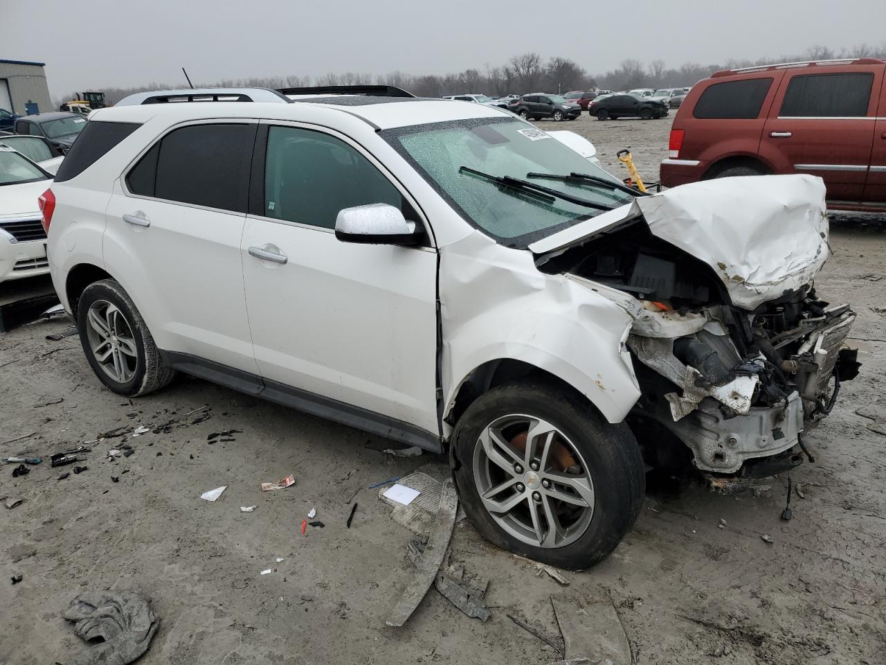 2016 Chevrolet Equinox VIN 2GNALDEK5G6354313 Copart auction photo, front end damage thumbnail 4