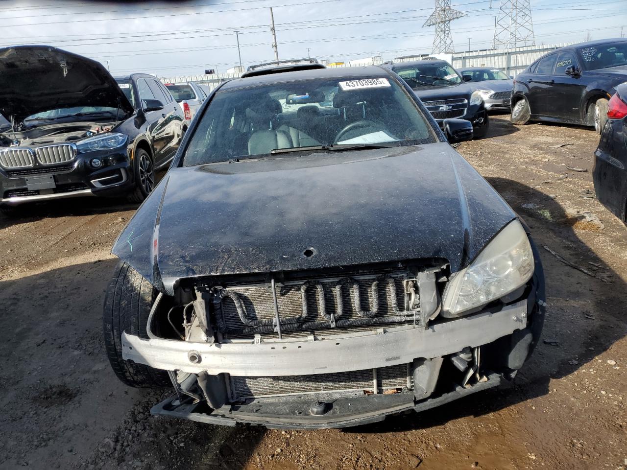 2010 Mercedes-Benz C-klasse VIN WDDGF8BB5AF443310 Copart auction photo, side / front end damage thumbnail 5