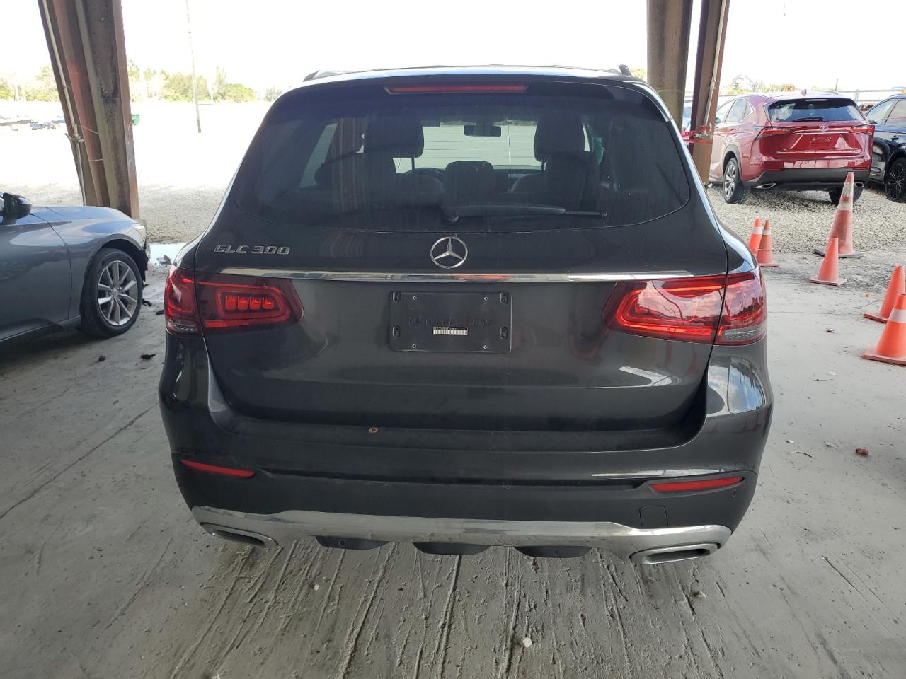 2020 Mercedes-Benz GLC VIN WDC0G8DB5LF724994 Copart auction photo, front end damage thumbnail 6