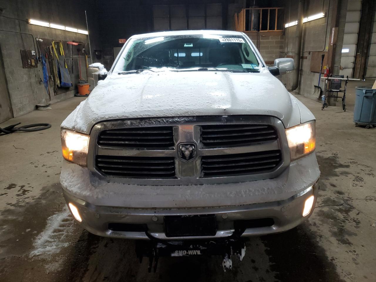 2016 RAM 1500 VIN 1C6RR7LT0GS288538 Copart auction photo, rear end damage thumbnail 5