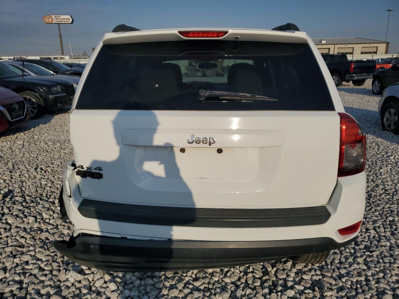 2011 Jeep Compass VIN 1J4NF1FBXBD218259 Copart auction photo, all over / hail damage thumbnail 6