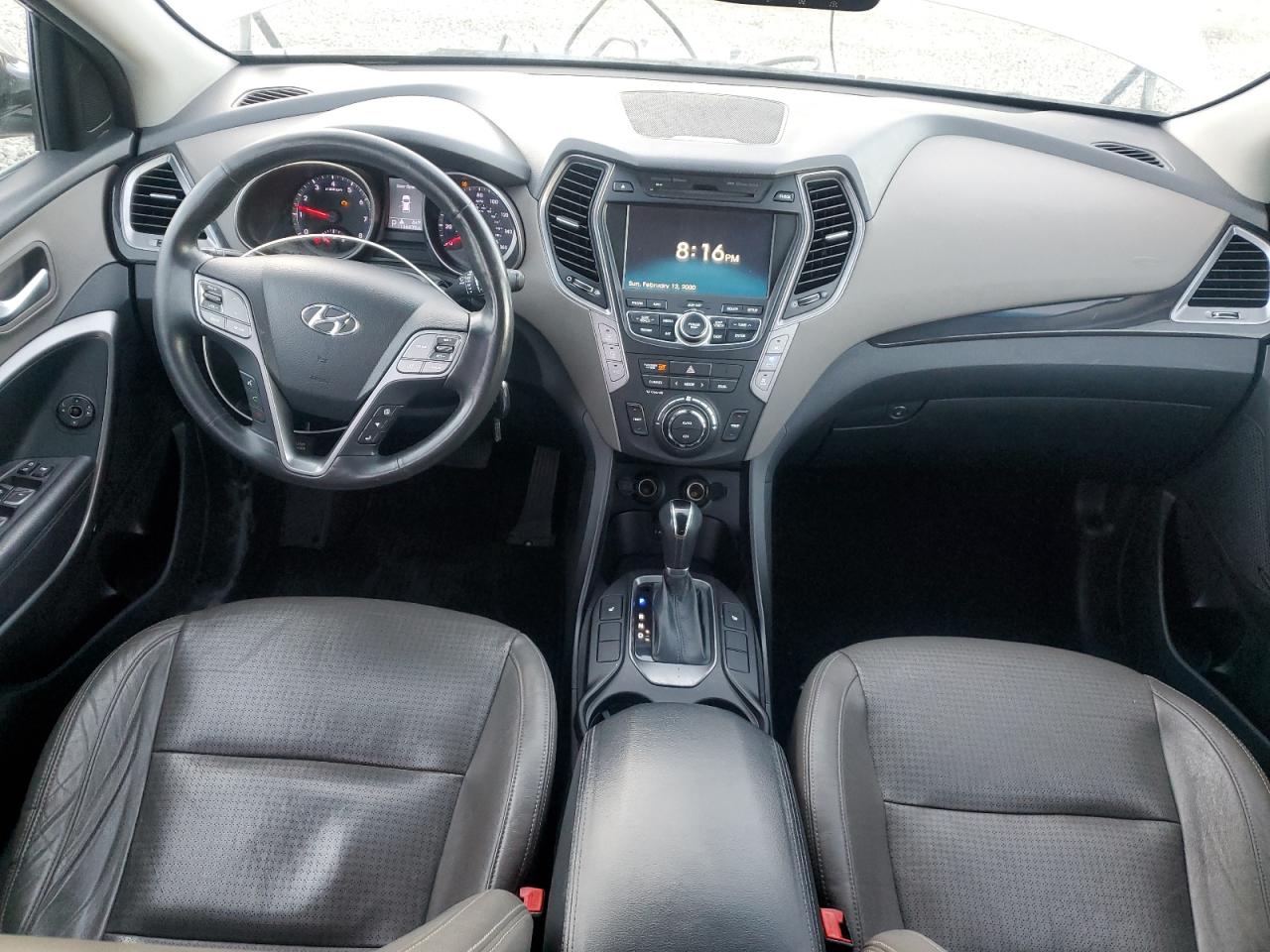 2013 Hyundai Santa Fe VIN KM8SNDHF7DU016958 Copart auction photo, minor dent/scratches damage thumbnail 8