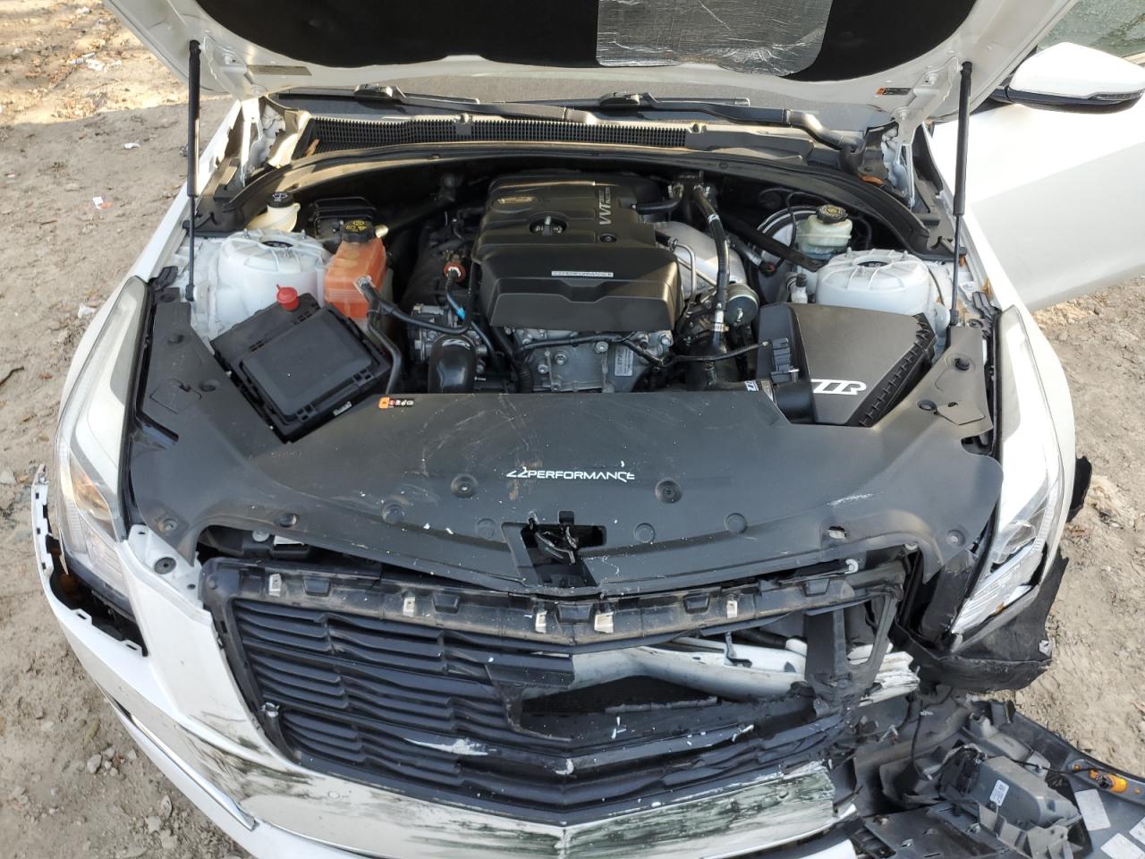 2016 Cadillac ATS VIN 1G6AB1RX7G0137339 Copart auction photo, front end damage thumbnail 11