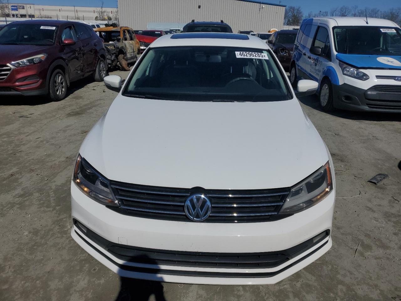 2015 Volkswagen Jetta VIN 3VWL17AJ4FM213885 Copart auction photo, rear end damage thumbnail 5