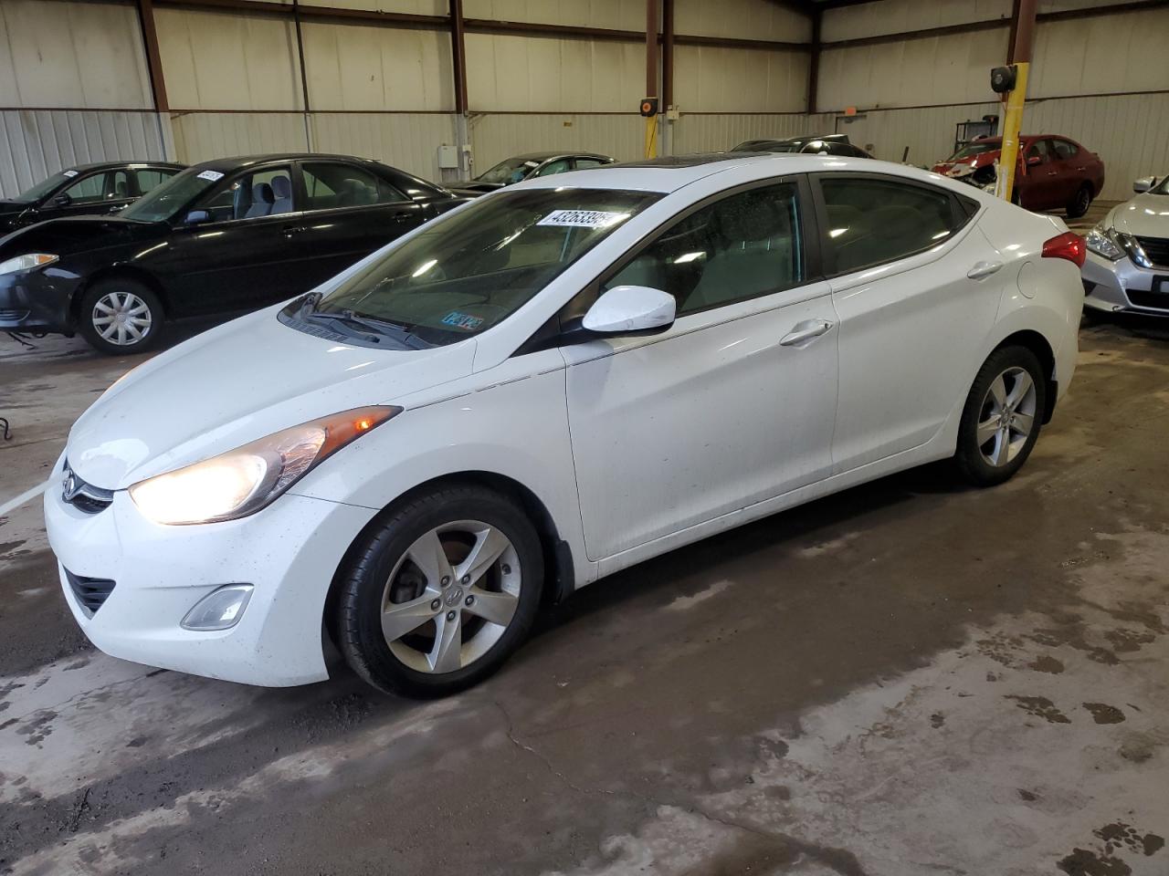 2013 Hyundai Elantra VIN 5NPDH4AE2DH151927