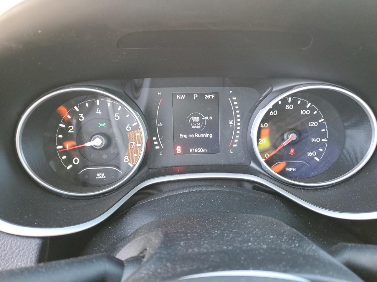 2017 Jeep Compass VIN 3C4NJDAB7HT635886 Copart auction photo, rear end damage thumbnail 9