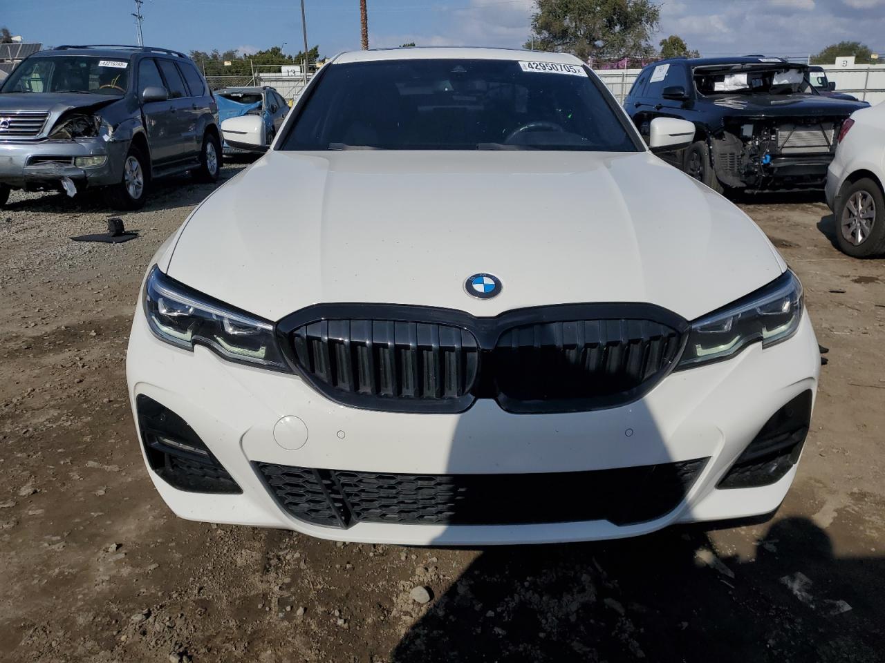 2021 BMW 3er VIN 3MW5P7J07M8B62645 Copart auction photo, rear end damage thumbnail 5