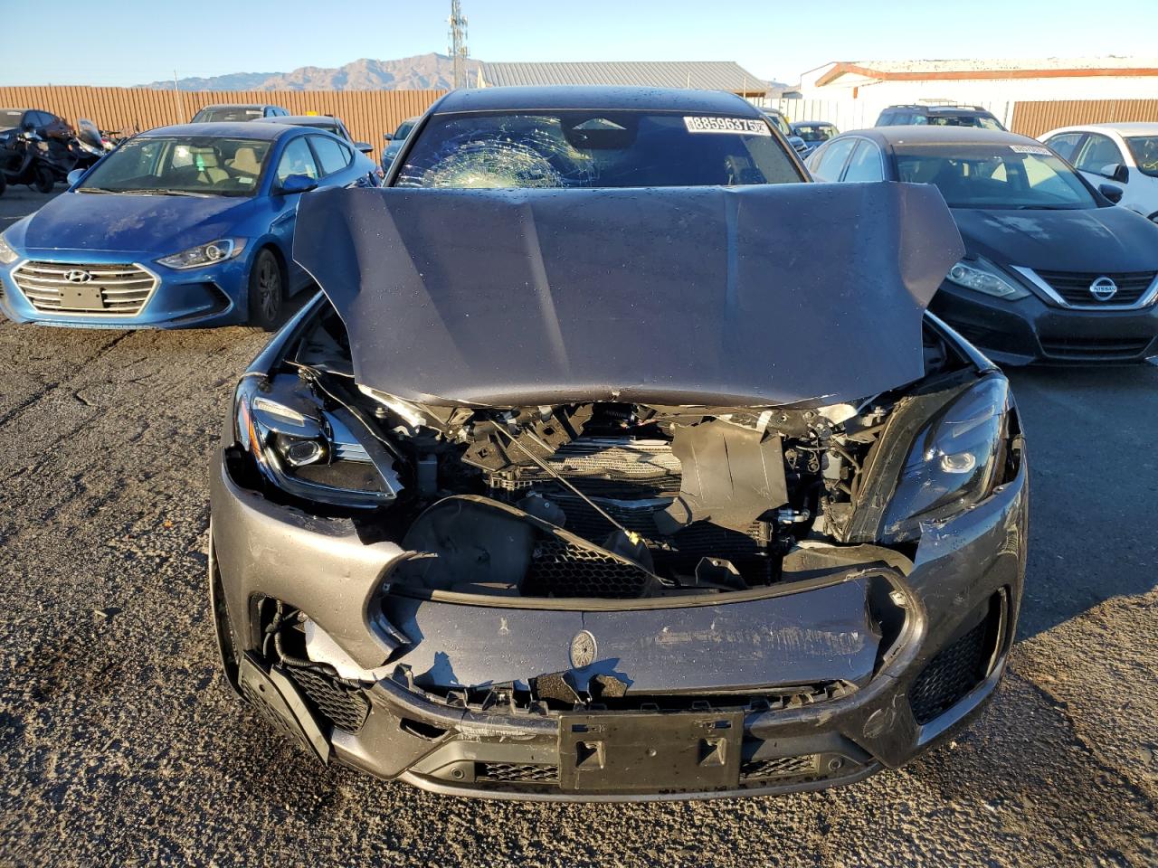 2024 Maserati Grecale VIN ZN6PMDAA4R7450352 Copart auction photo, front end damage thumbnail 5