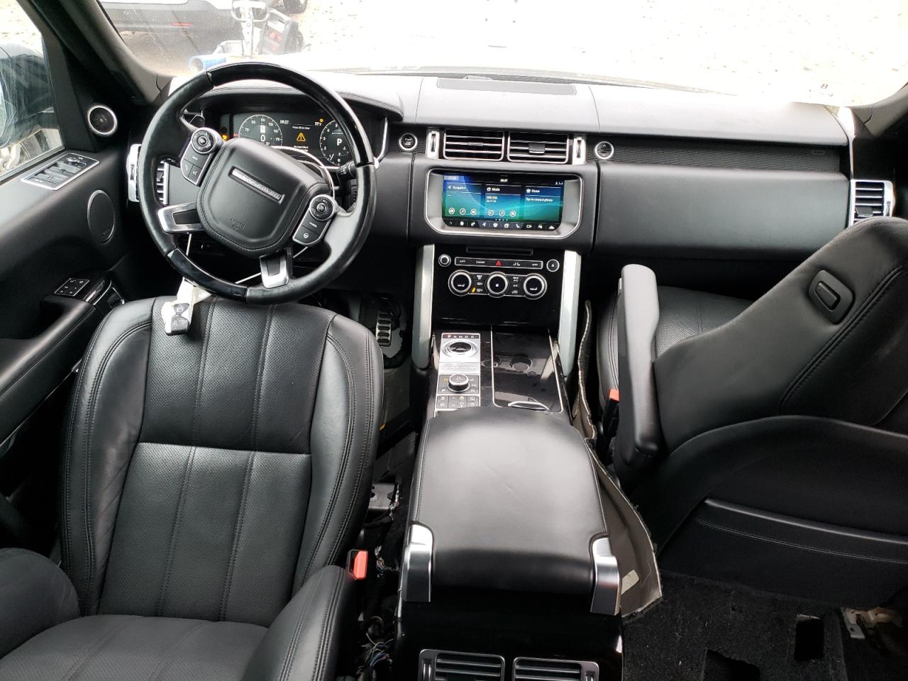 2017 Land Rover Range Rover VIN SALGS2FE4HA341830 Copart auction photo, mechanical / side damage thumbnail 8