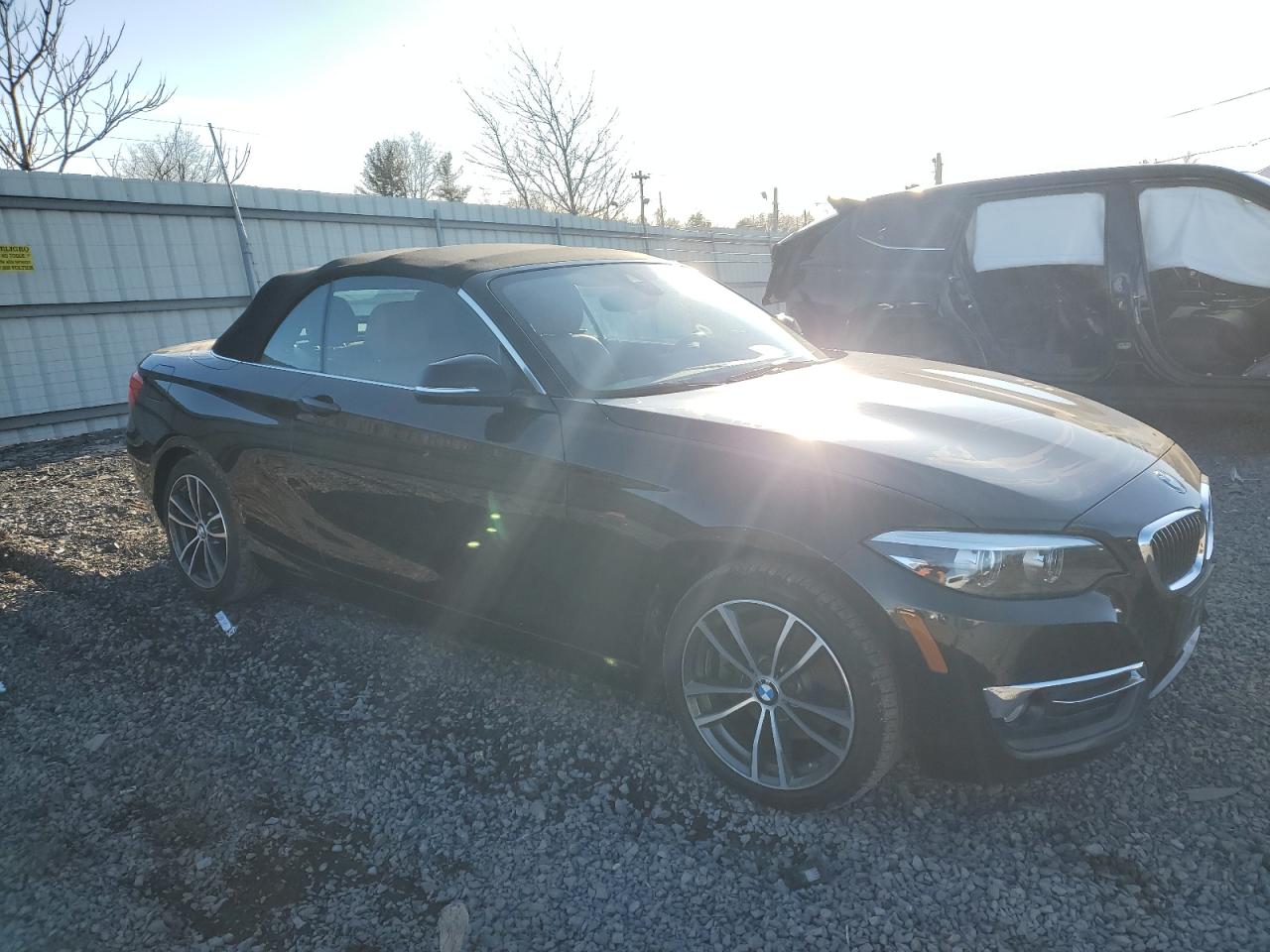 2019 BMW 2er VIN WBA2K1C59KVD41807 Copart auction photo, front end damage thumbnail 4