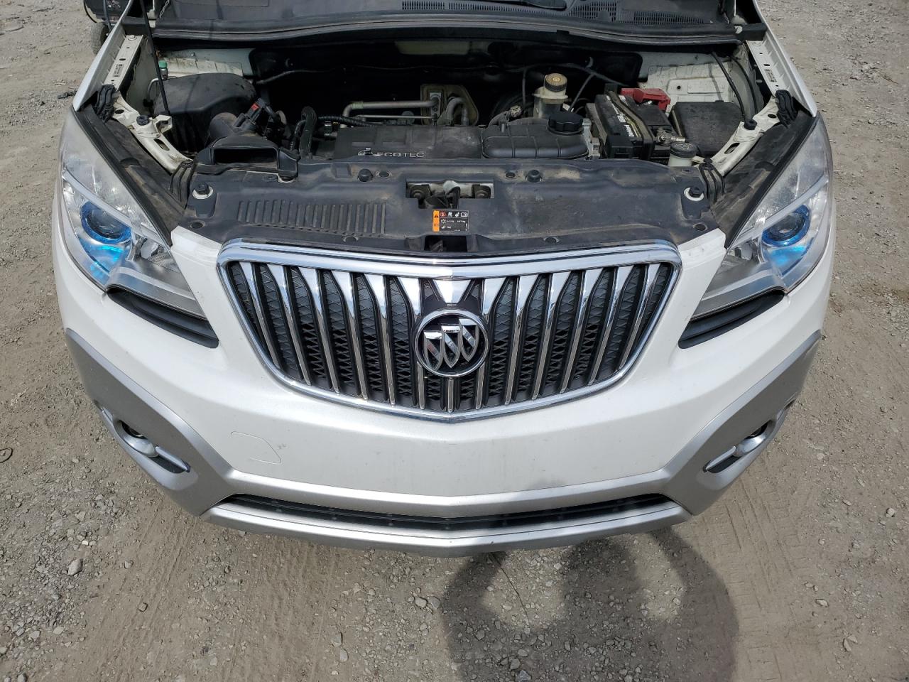 2013 Buick Encore VIN KL4CJCSB0DB130889 Copart auction photo, front end / side damage thumbnail 13