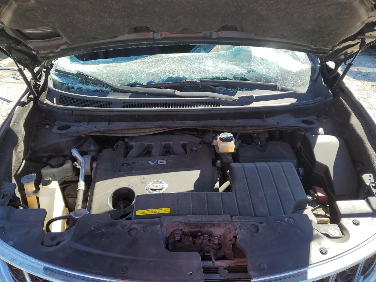 2012 Nissan Murano VIN JN8AZ1MU3CW109314 Copart auction photo, all over / top/roof damage thumbnail 11