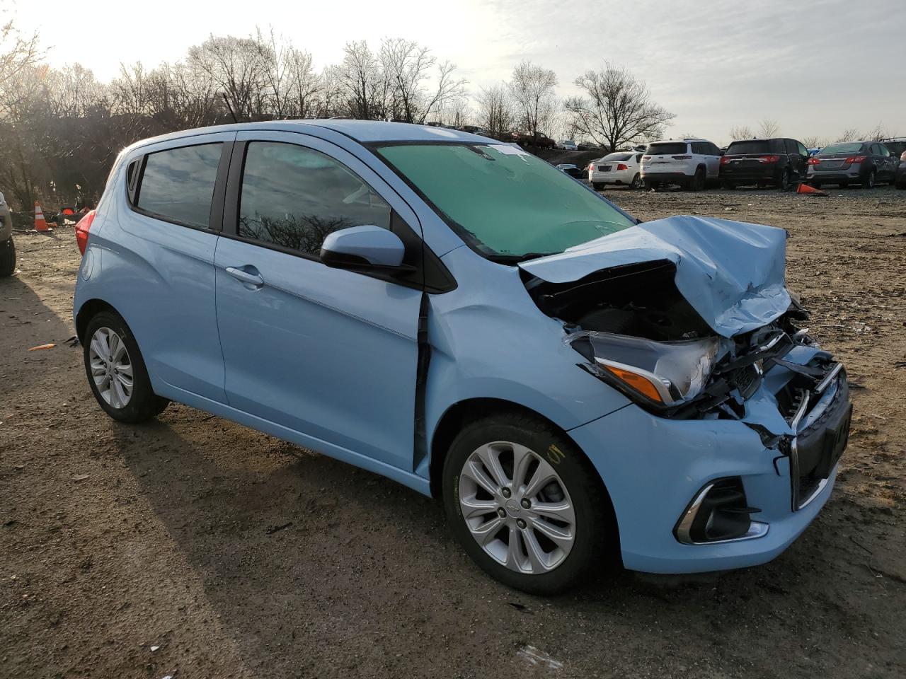 2016 Chevrolet Spark VIN KL8CD6SA5GC571818 Copart auction photo, front end damage thumbnail 4