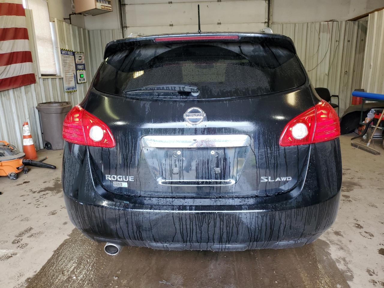 2013 Nissan Rogue VIN JN8AS5MV9DW659381 Copart auction photo, front end / undercarriage damage thumbnail 6