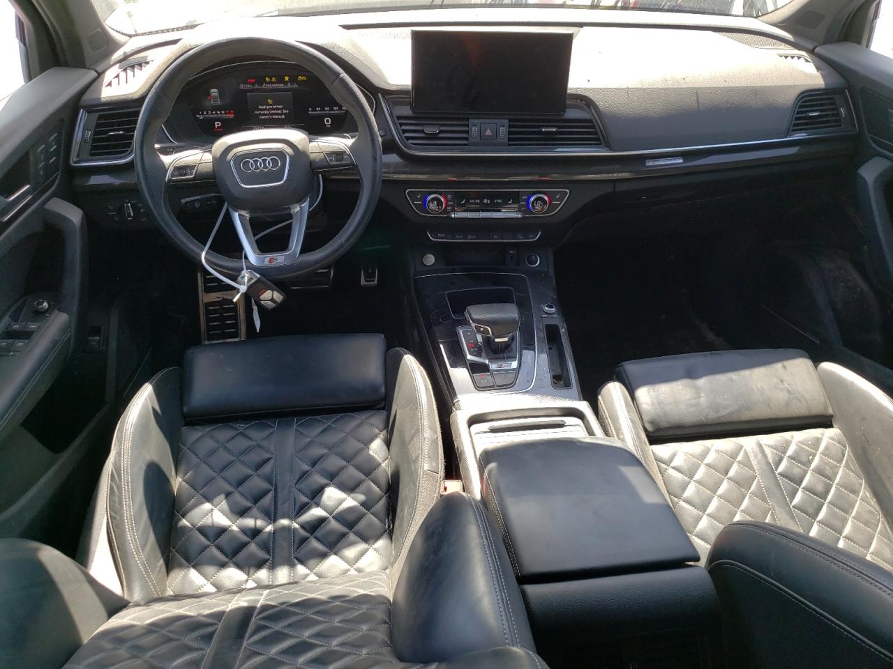 2021 Audi SQ5 VIN WA1B4AFY7M2035672 Copart auction photo, all over / water/flood damage thumbnail 8