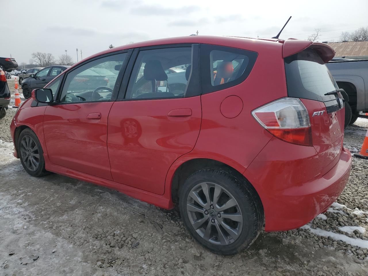 2013 Honda Fit VIN JHMGE8H56DC033912 Copart auction photo, front end damage thumbnail 2