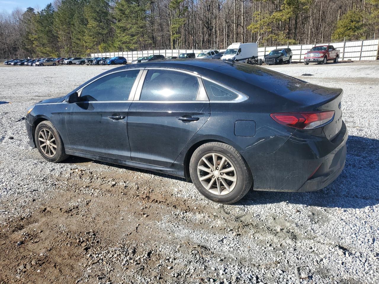 2018 Hyundai Sonata VIN 5NPE24AF7JH723603 Copart auction photo, front end / minor dent/scratches damage thumbnail 2