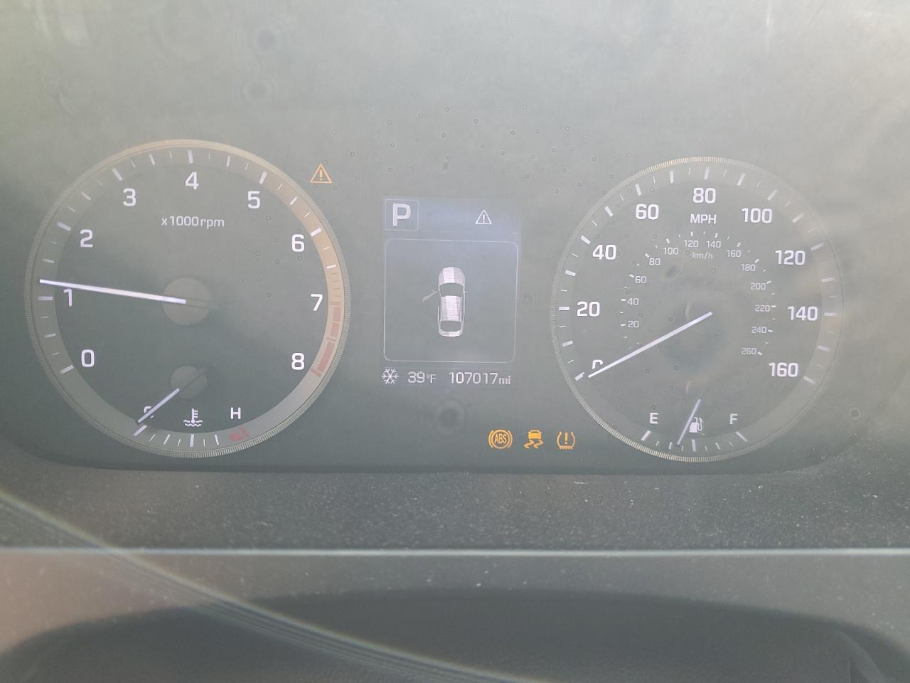 2016 Hyundai Sonata VIN 5NPE34AF5GH304770 Copart auction photo, top/roof / front end damage thumbnail 9
