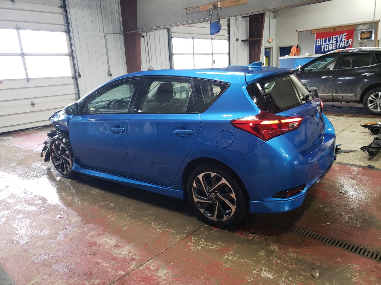 2017 Toyota Corolla VIN JTNKARJE3HJ538147 Copart auction photo, side / front end damage thumbnail 2
