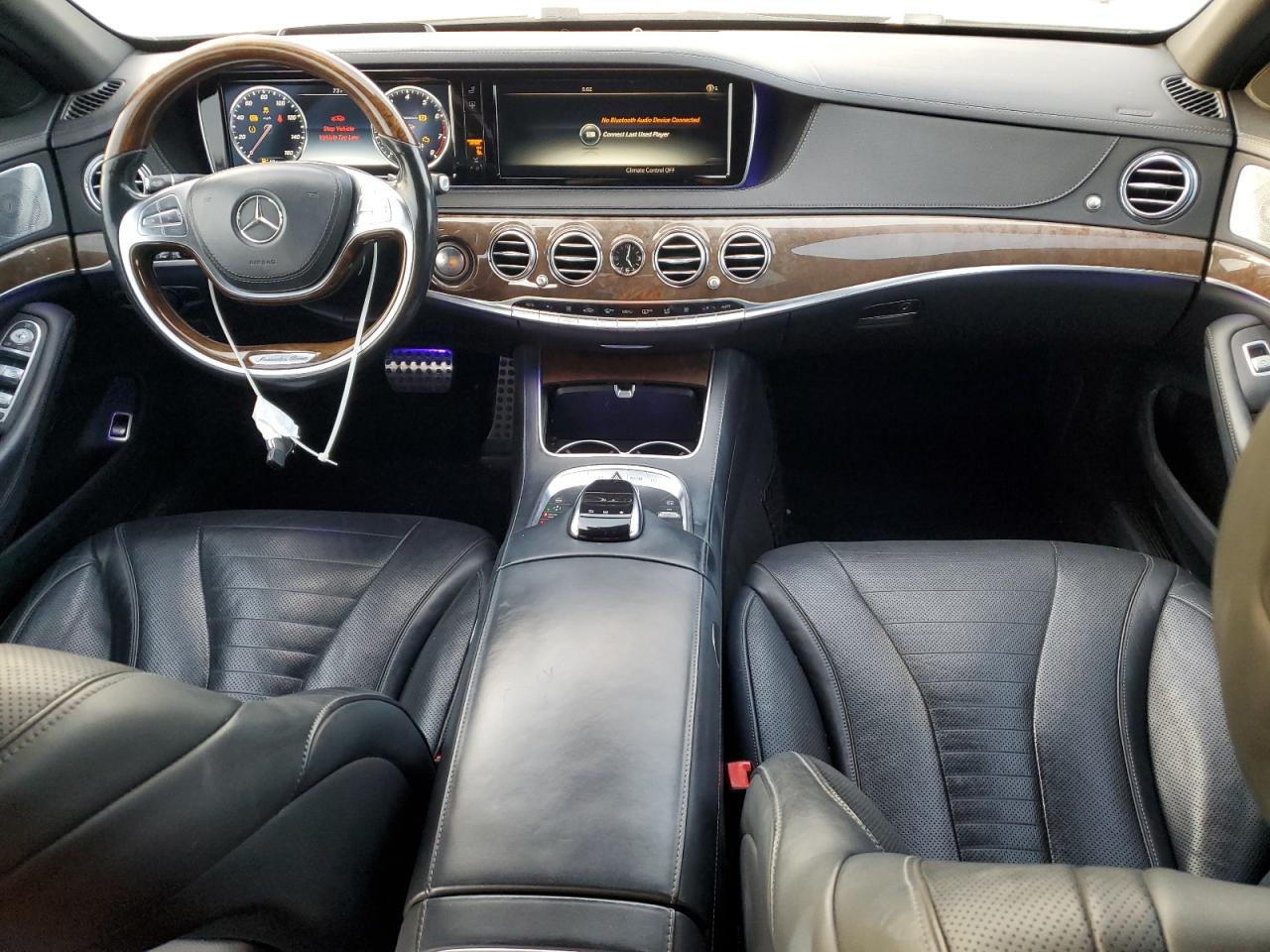 2015 Mercedes-Benz S-klasse VIN WDDUG8CB9FA200859 Copart auction photo, front end damage thumbnail 8