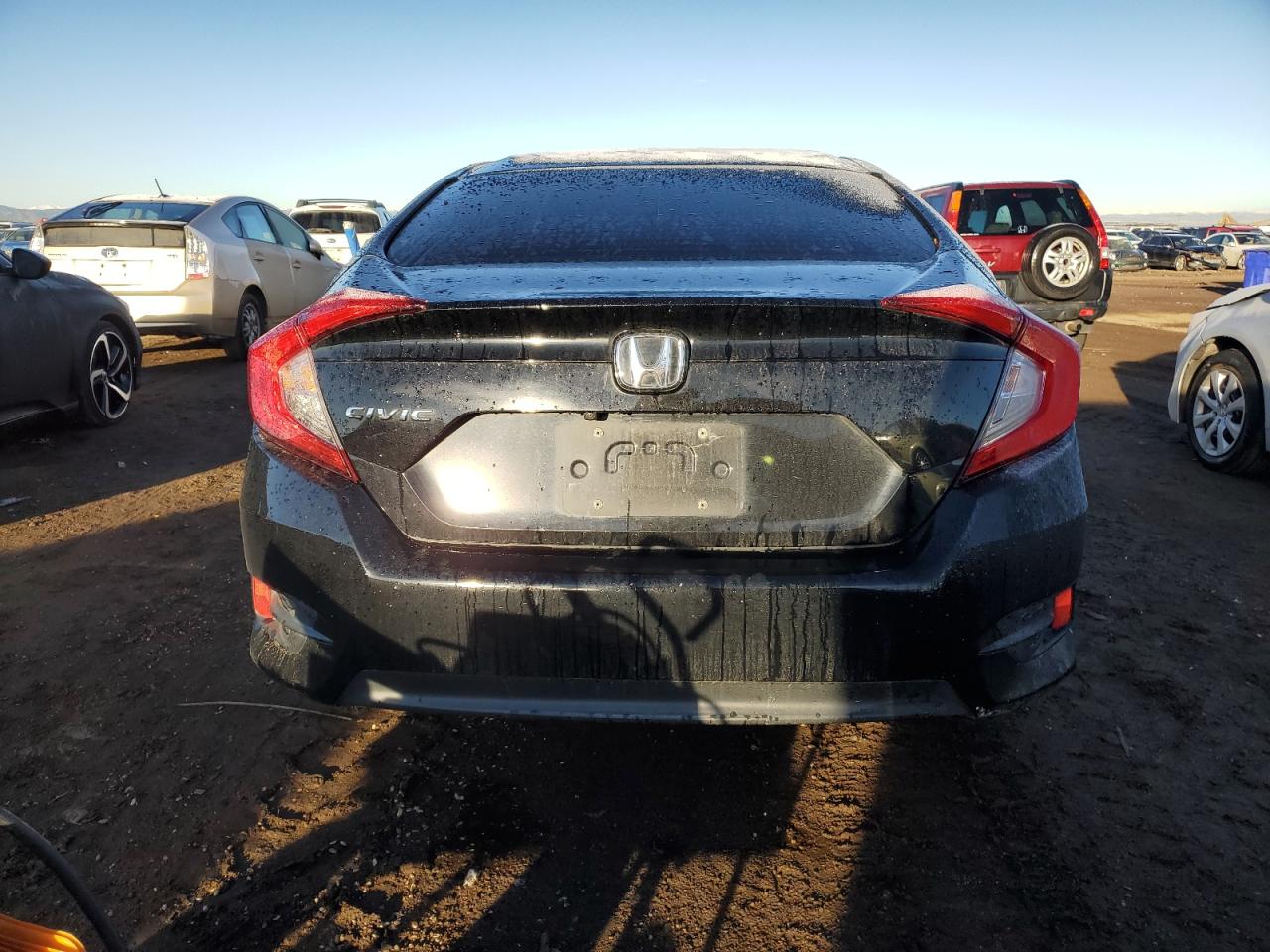 2016 Honda Civic VIN 19XFC2F71GE098278 Copart auction photo, front end damage thumbnail 6