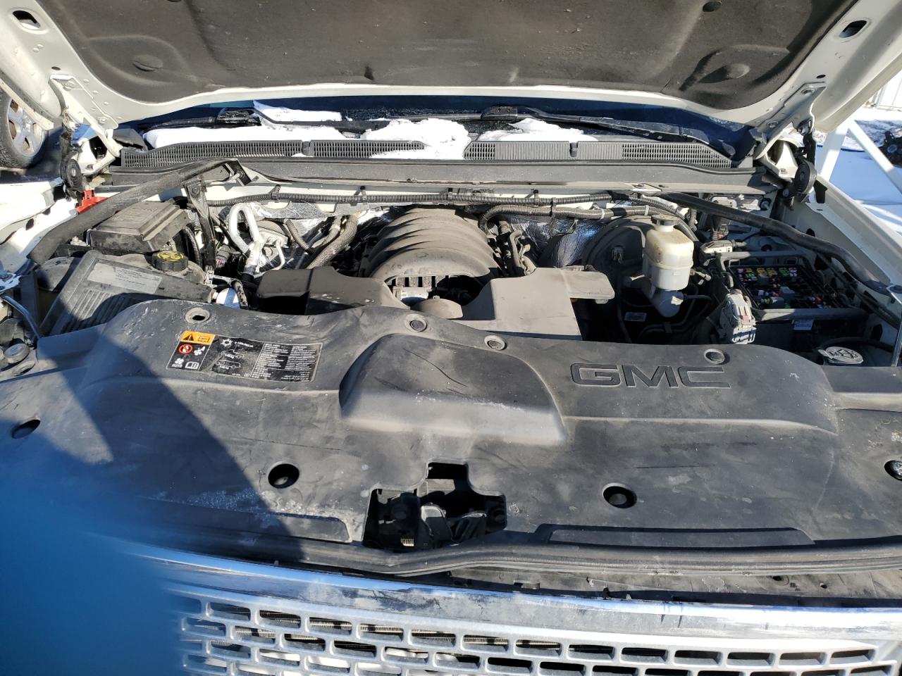 2015 GMC Yukon VIN 1GKS2JKJ8FR674890 Copart auction photo, front end / side damage thumbnail 14