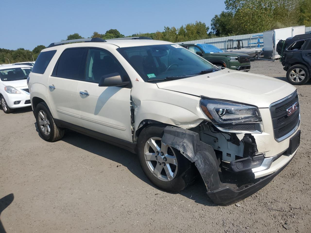 2013 GMC Acadia VIN 1GKKVNED5DJ270137 Copart auction photo, front end / minor dent/scratches damage thumbnail 4