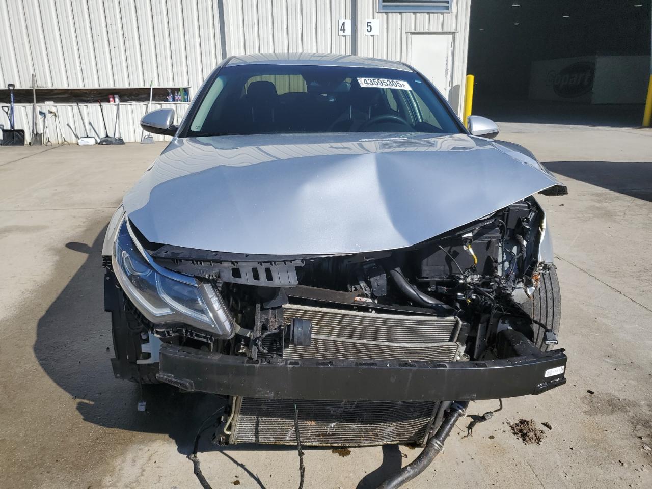 2020 KIA Optima VIN 5XXGT4L34LG437182 Copart auction photo, front end damage thumbnail 5