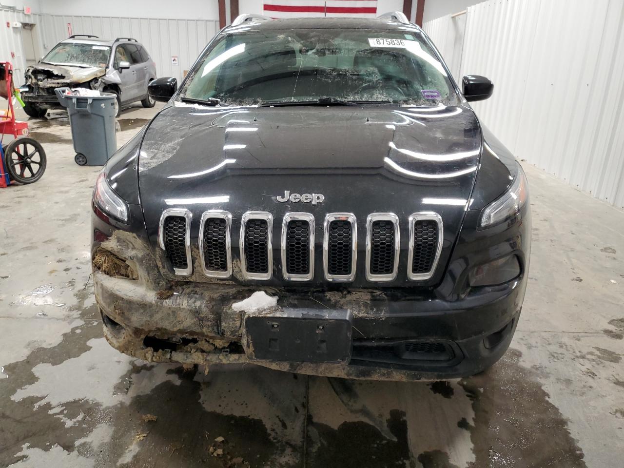 2016 Jeep Grand Cherokee VIN 1C4PJMCS3GW360693 Copart auction photo, front end damage thumbnail 5