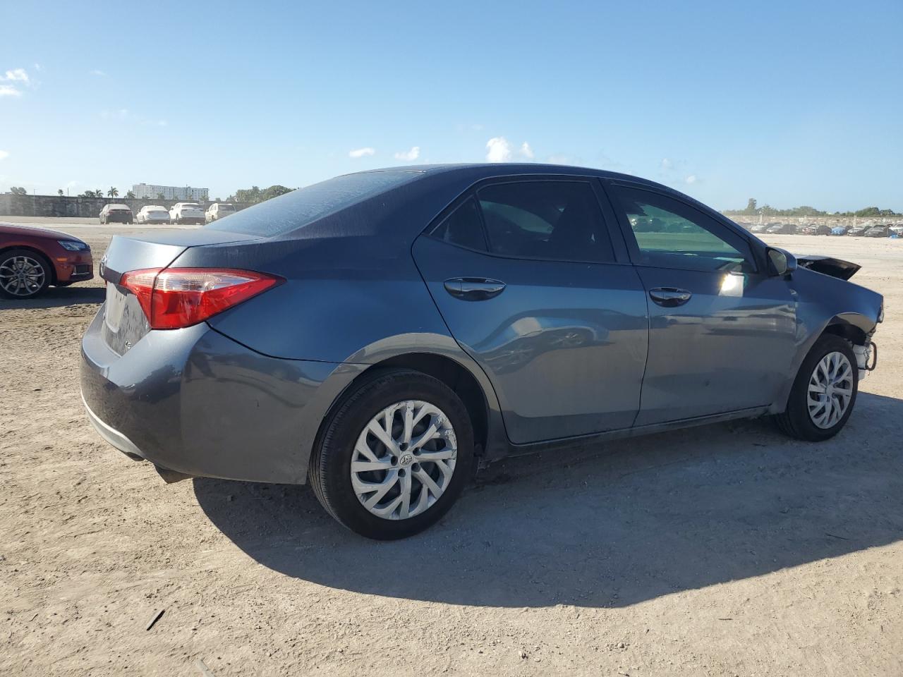 2018 Toyota Corolla VIN 2T1BURHE4JC030739 Copart auction photo, front end damage thumbnail 3