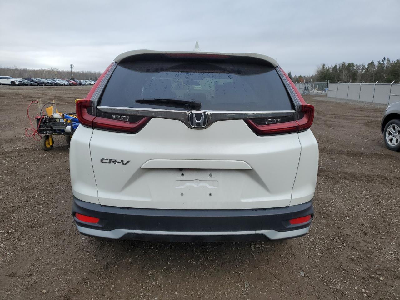 2021 Honda CR-V VIN 2HKRW1H28MH002489 Copart auction photo, side / front end damage thumbnail 6