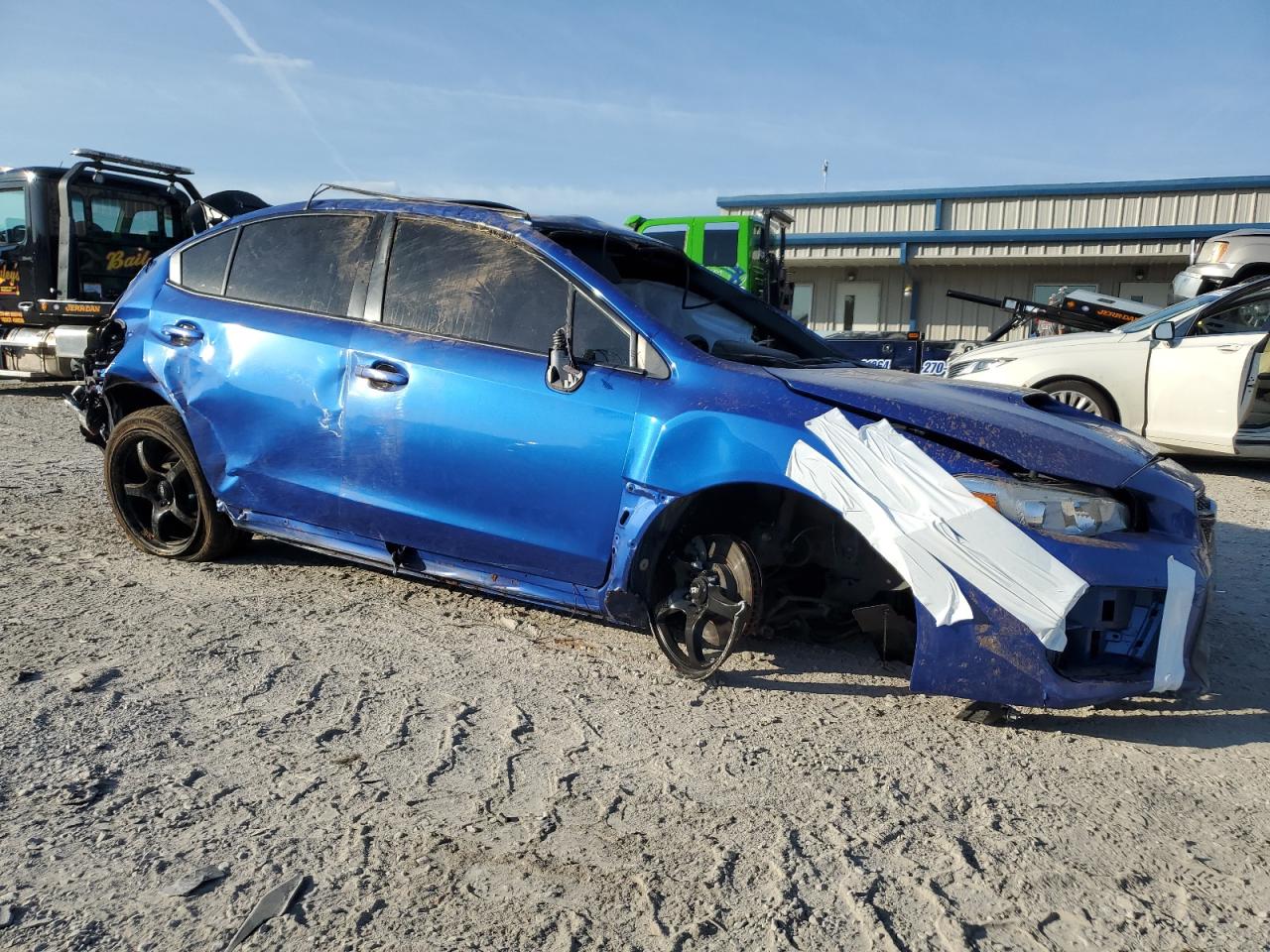 2018 Subaru WRX VIN JF1VA1C61J9809700 Copart auction photo, all over damage thumbnail 4