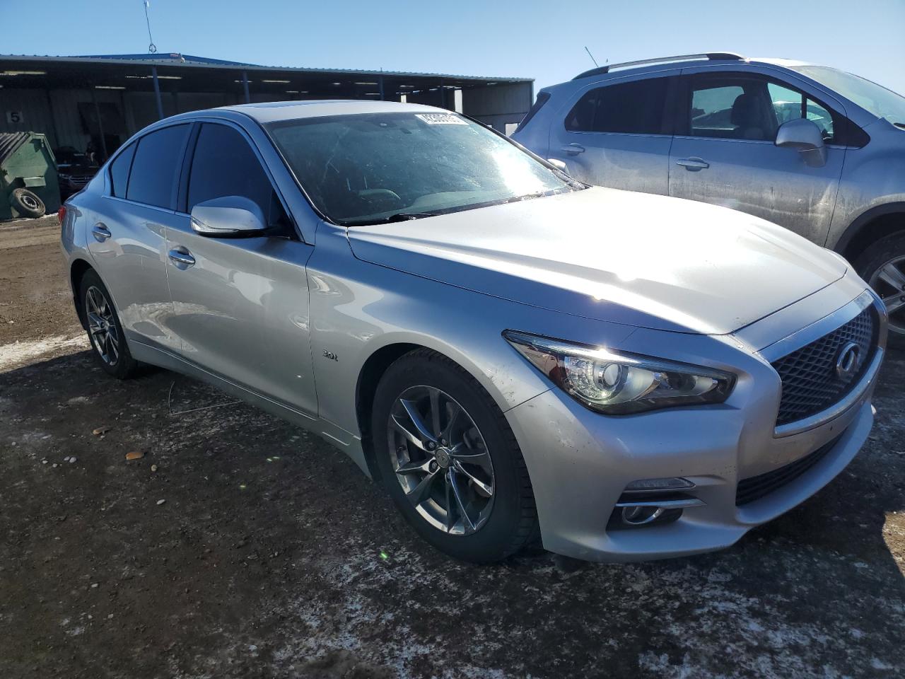 2017 Infiniti Q50 VIN JN1EV7AR2HM840351 Copart auction photo, hail damage thumbnail 4