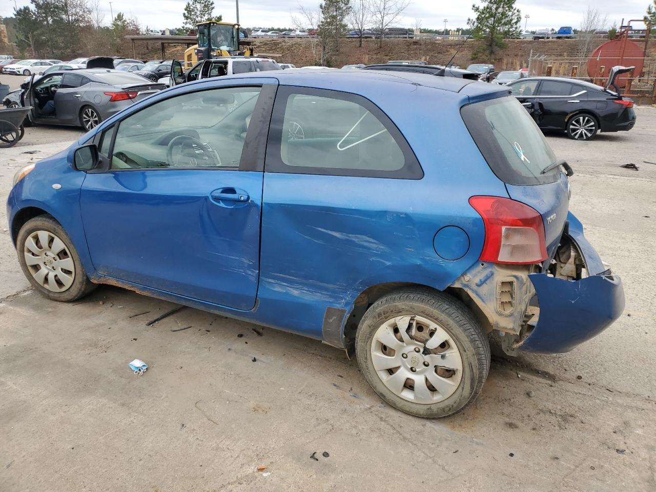 2007 Toyota Yaris VIN JTDJT923575102026 Copart auction photo, rear end damage thumbnail 2