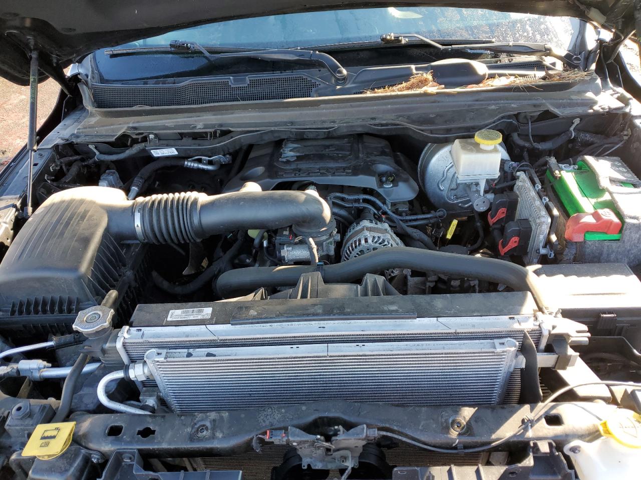 2019 RAM 1500 VIN 1C6SRFJT6KN738988 Copart auction photo, undercarriage / front end damage thumbnail 11