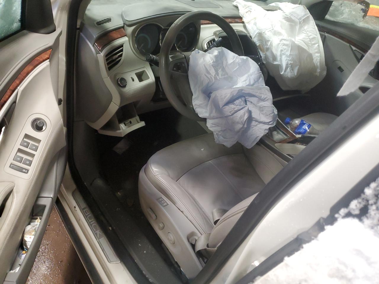2012 Buick LaCrosse VIN 1G4GD5E35CF186764 Copart auction photo, front end damage thumbnail 8