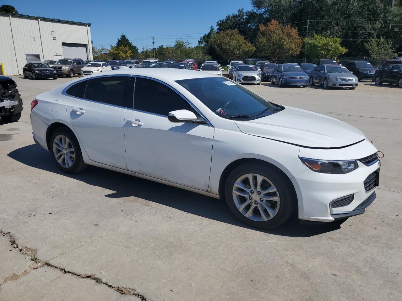 2016 Chevrolet Malibu VIN 1G1ZE5ST5GF327894 Copart auction photo, front end damage thumbnail 4