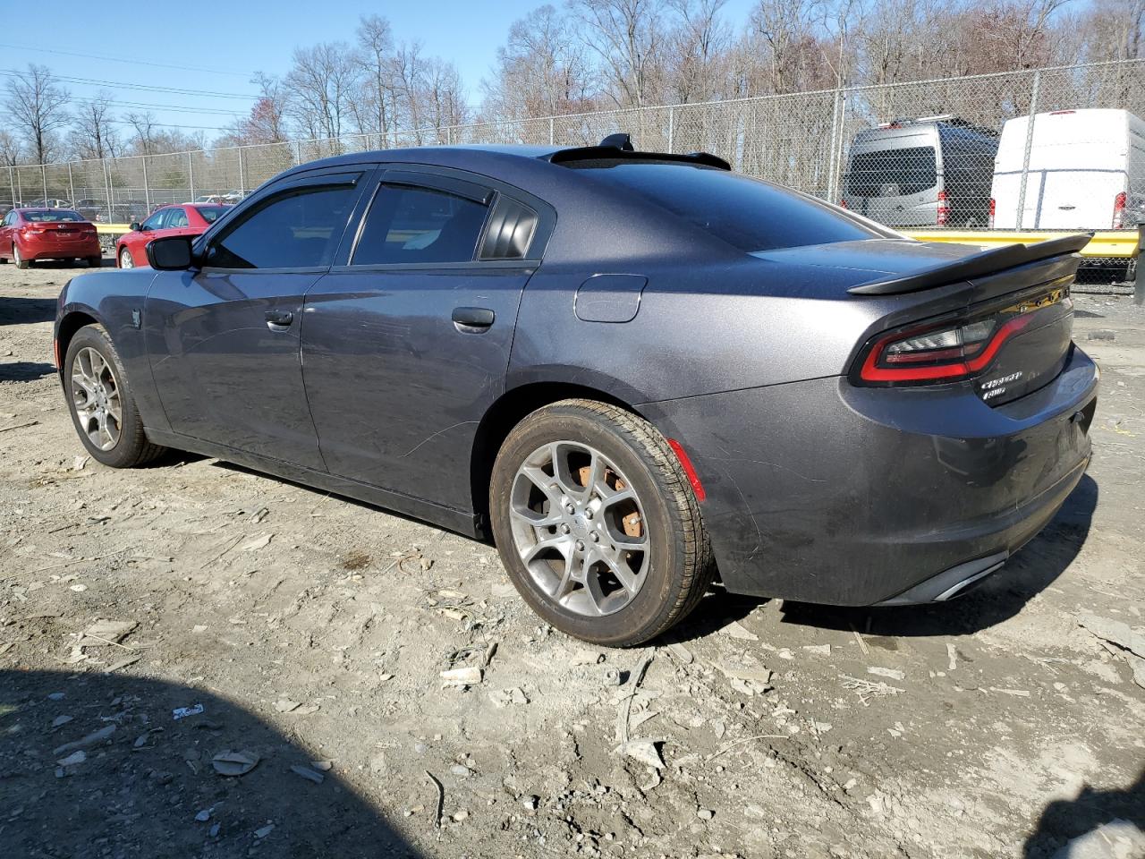 2016 Dodge Charger VIN 2C3CDXFGXGH281877 Copart auction photo, side / undercarriage damage thumbnail 2