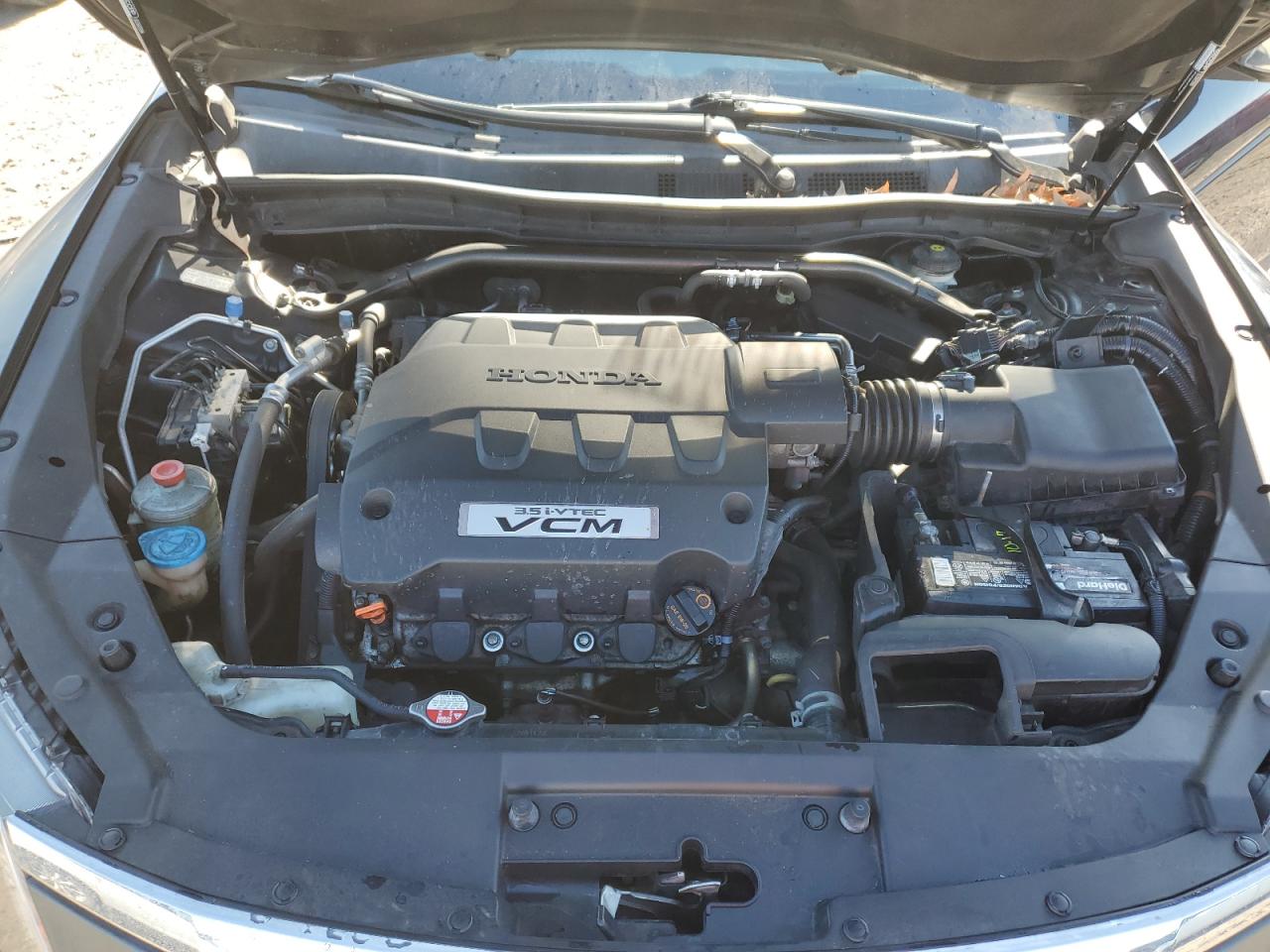 2010 Honda Accord VIN 5J6TF2H53AL012709 Copart auction photo, side damage thumbnail 12