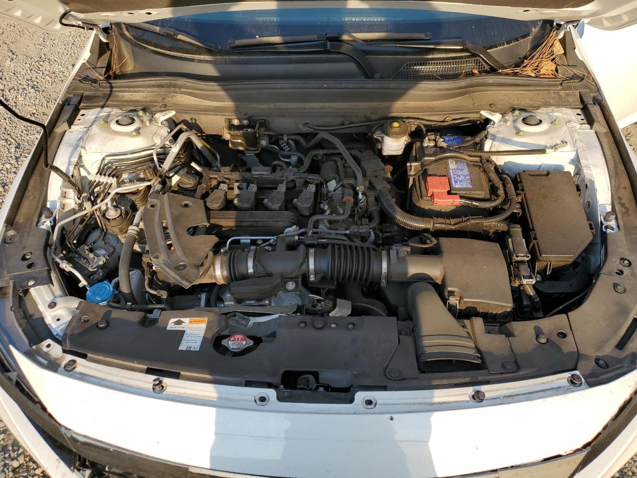 2022 Honda Accord VIN 1HGCV1F42NA026794 Copart auction photo, rear end / front end damage thumbnail 11