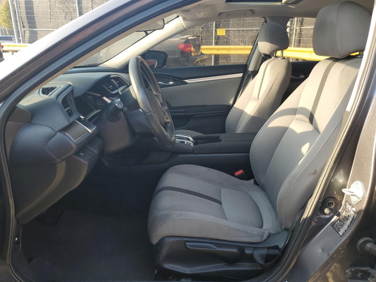2018 Honda Civic VIN JHMFC1F33JX010358 Copart auction photo, rear end damage thumbnail 7