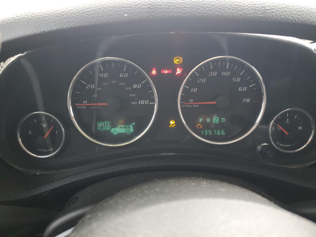 2012 Jeep Wrangler VIN 1C4BJWEGXCL278566 Copart auction photo, all over damage thumbnail 9