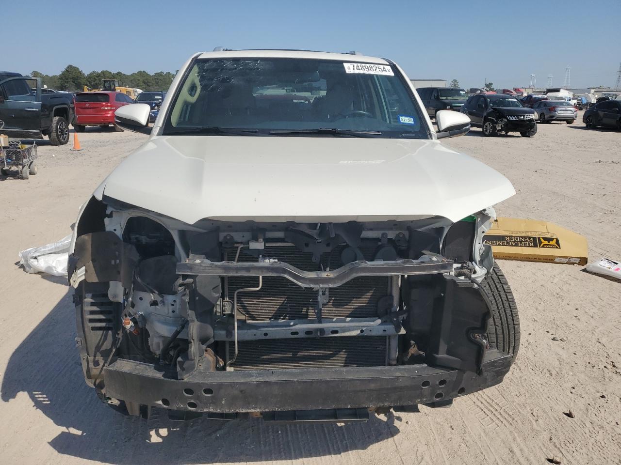 2018 Toyota 4Runner VIN JTEZU5JR5J5175348 Copart auction photo, front end damage thumbnail 5
